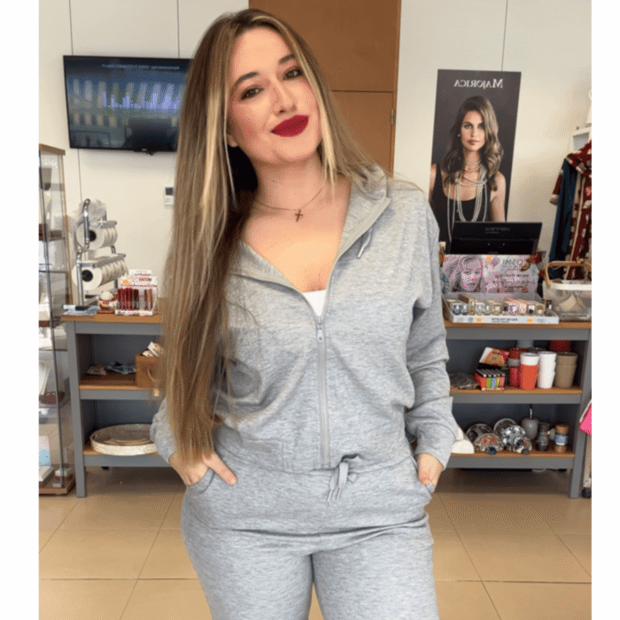 CONJUNTO CHÁNDAL GRIS