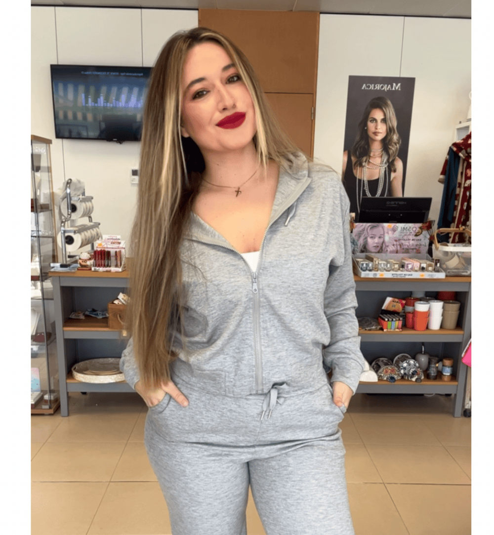 CONJUNTO CHÁNDAL GRIS