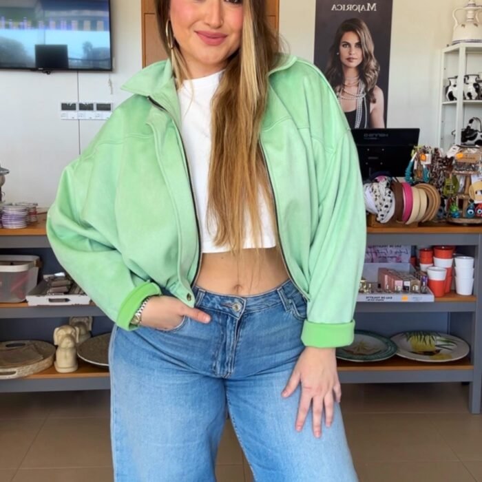 BOMBER VERDE MANZANA