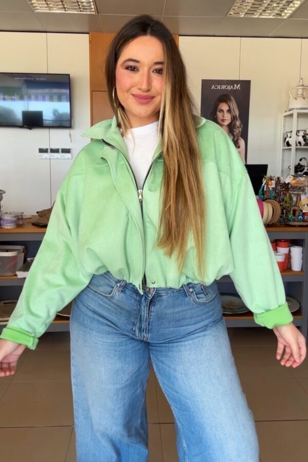 BOMBER VERDE MANZANA