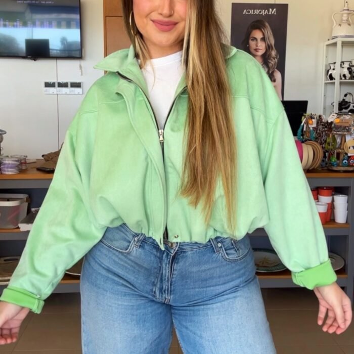 BOMBER VERDE MANZANA