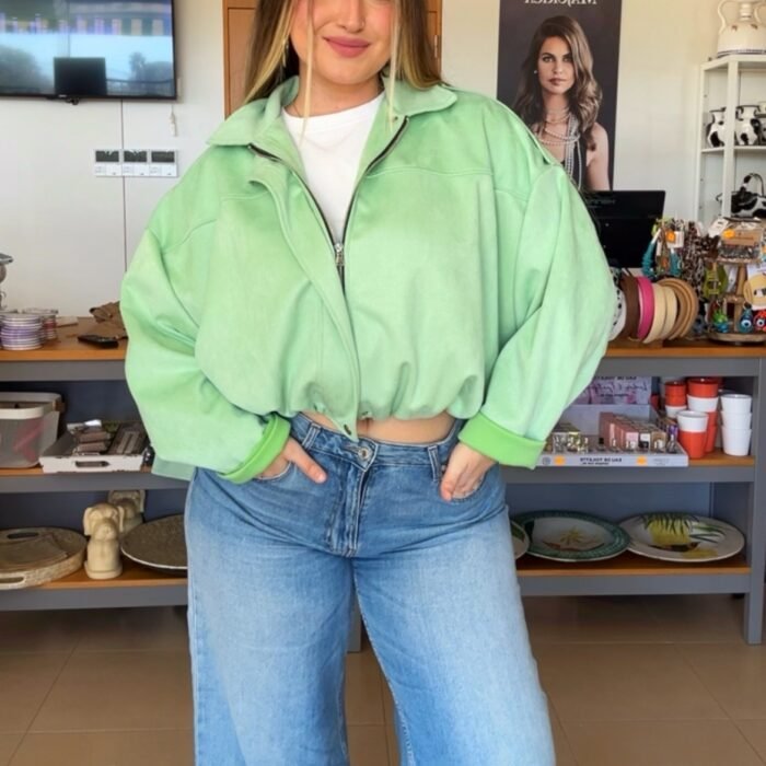 BOMBER VERDE MANZANA