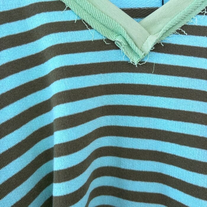 SUDADERA RAYAS VERDE Y AZUL