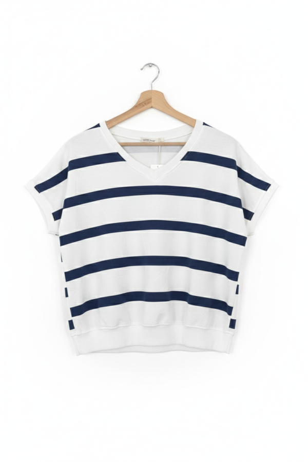 CAMISETA MARINERA AZUL MARINO