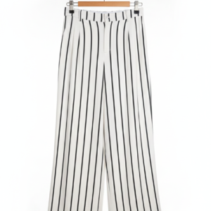 PANTALÓN RAYAS BLANCO Y NEGRO