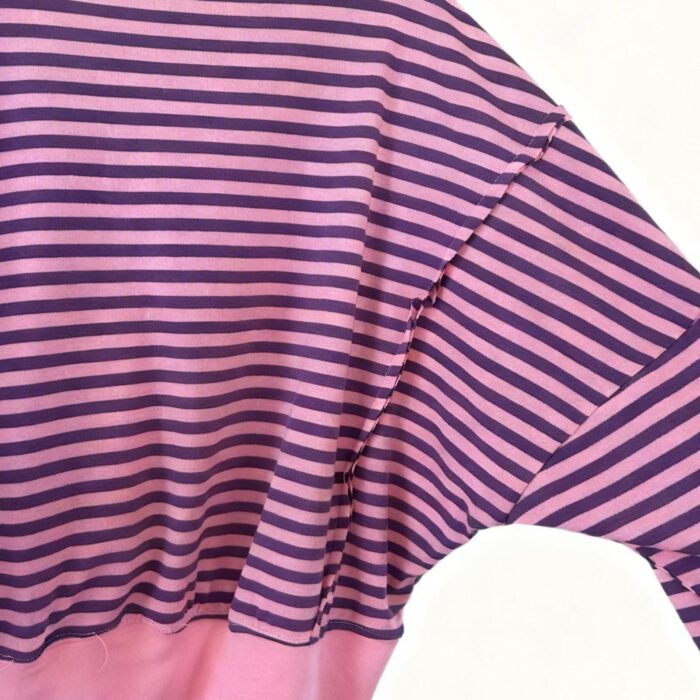 SUDADERA COMBINADA ROSA Y MORADO