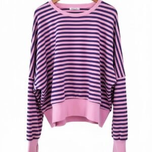 SUDADERA COMBINADA ROSA Y MORADO