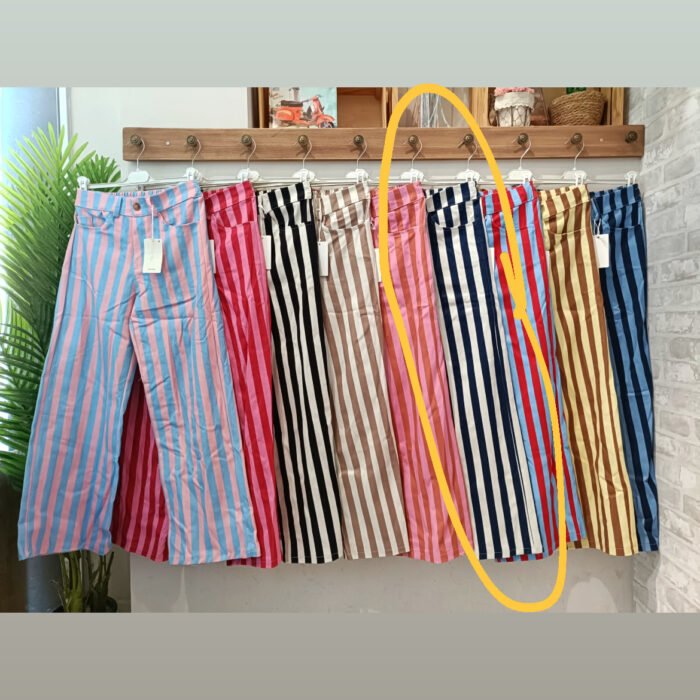 PANTALÓN RAYAS AZUL MARINO