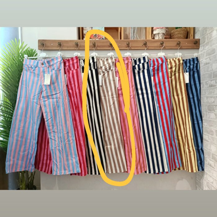 PANTALÓN RAYAS BEIGE