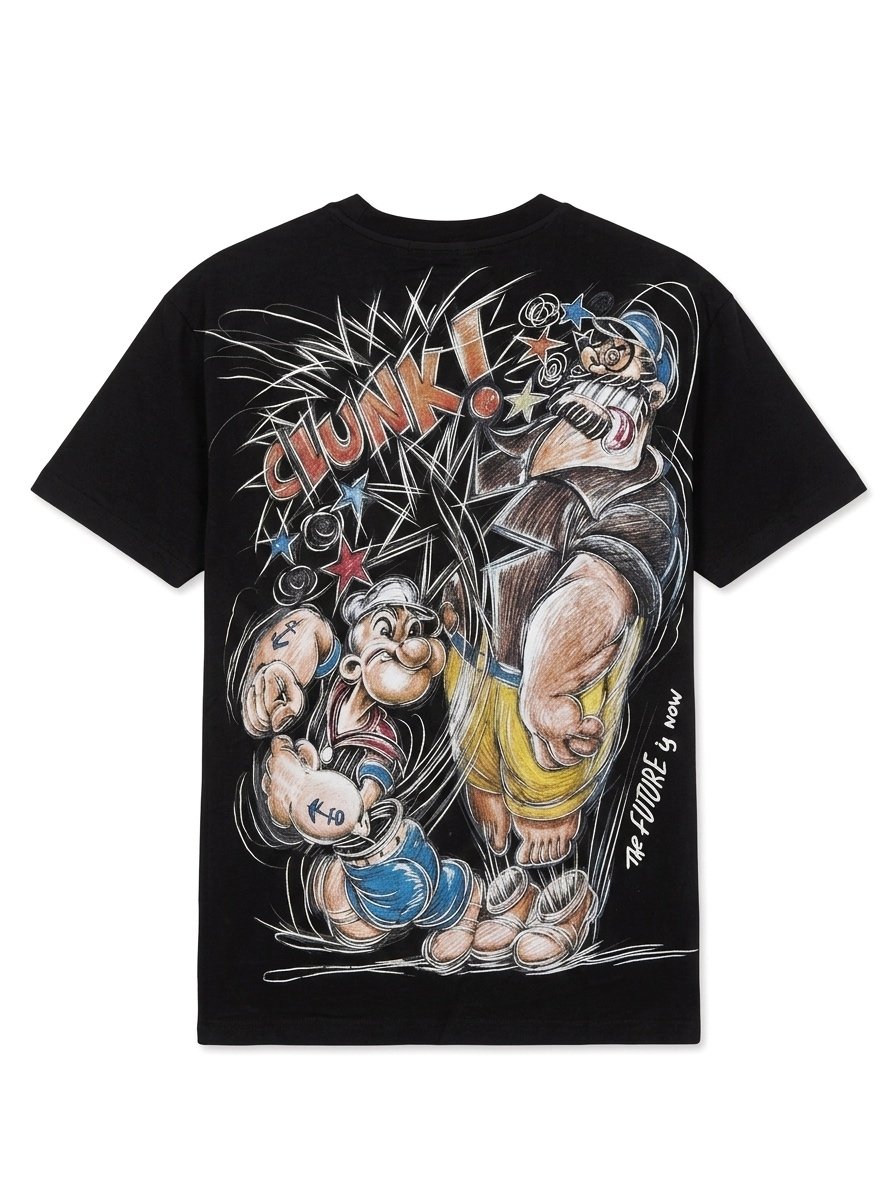 CAMISETA POPEYE NEGRO