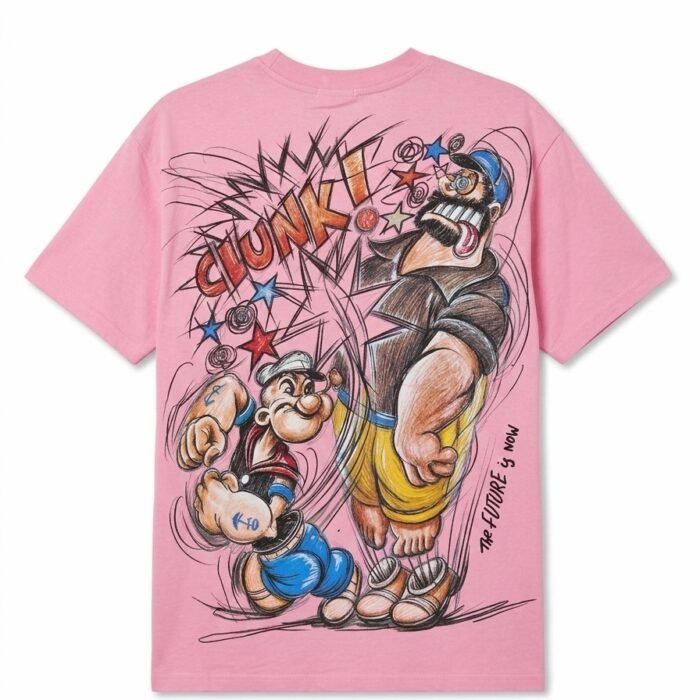 CAMISETA POPEYE ROSA