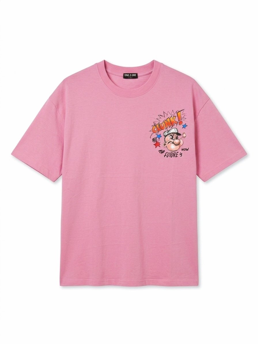 CAMISETA POPEYE ROSA