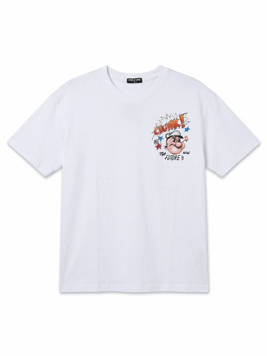 CAMISETA POPEYE BLANCO