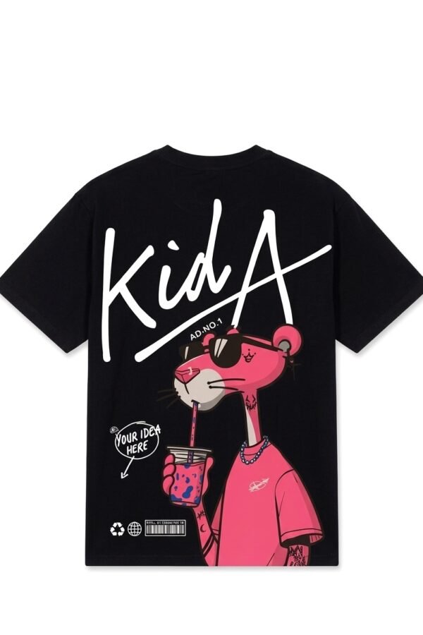 CAMISETA PANTERA NEGRO