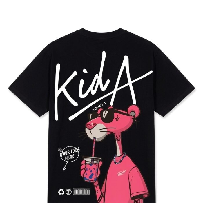 CAMISETA PANTERA NEGRO