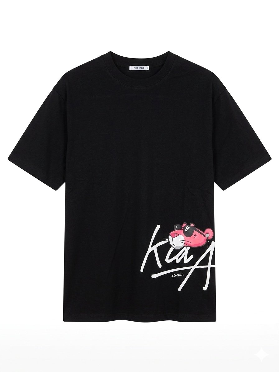 CAMISETA PANTERA NEGRO