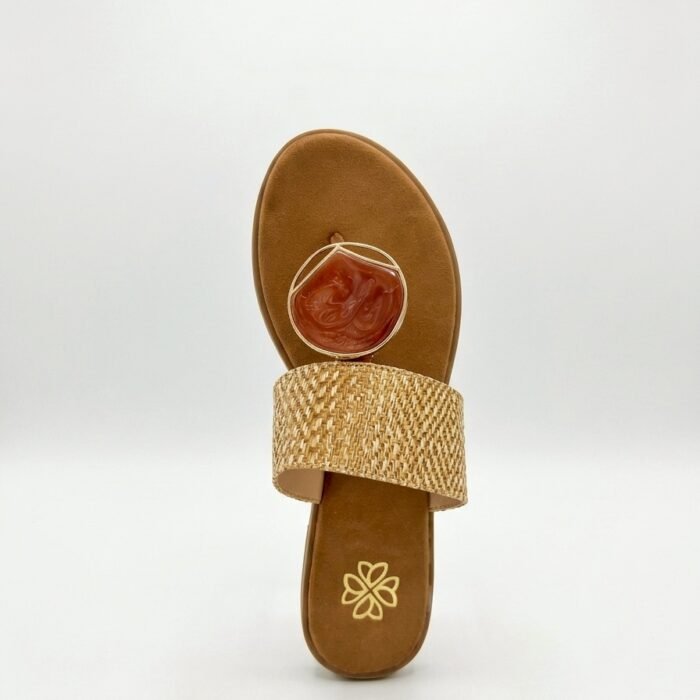 SANDALIA DEDO MARRÓN