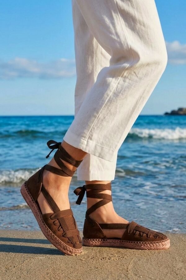 ALPARGATAS MARRÓN CHOCOLATE