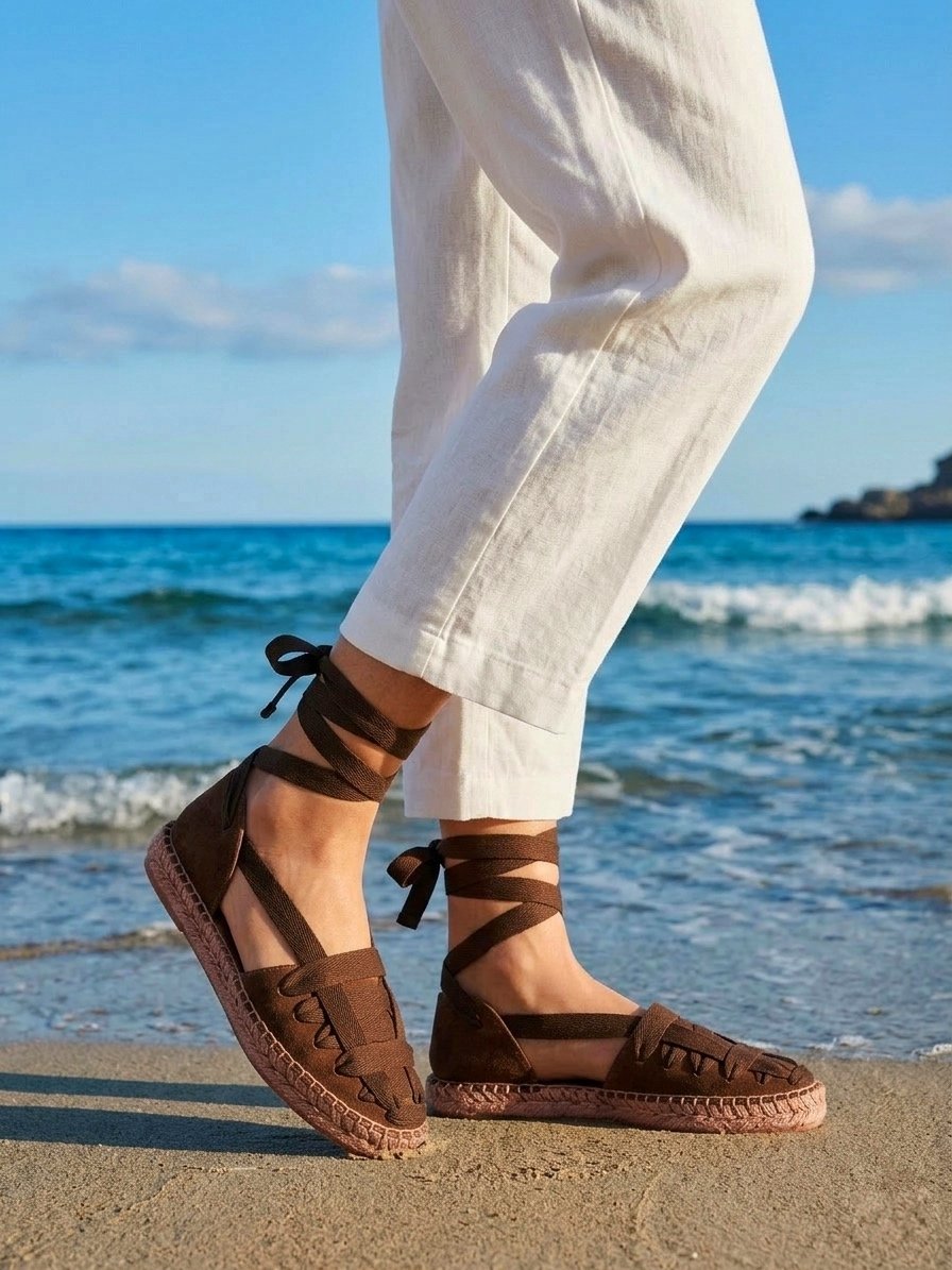 ALPARGATAS MARRÓN CHOCOLATE