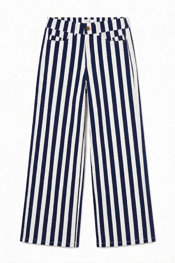 PANTALÓN RAYAS AZUL MARINO