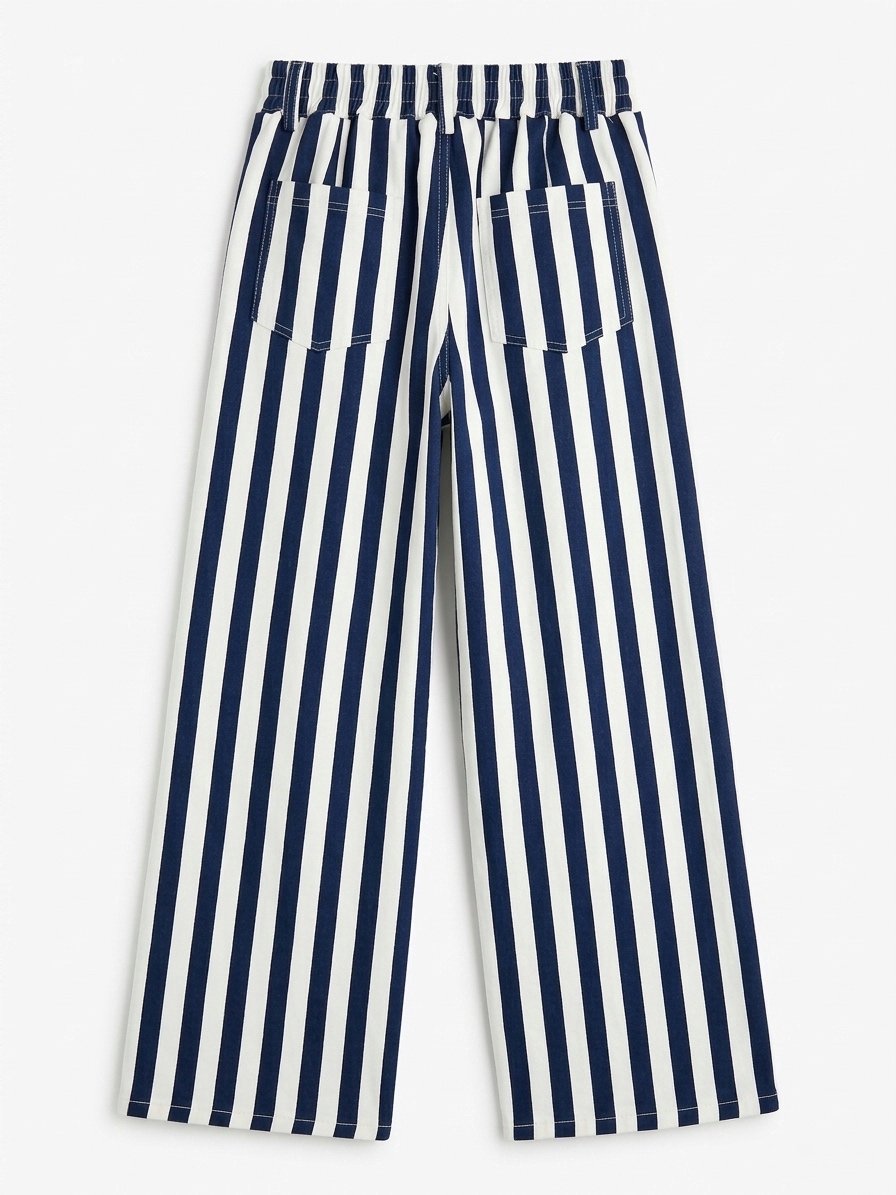 PANTALÓN RAYAS AZUL MARINO