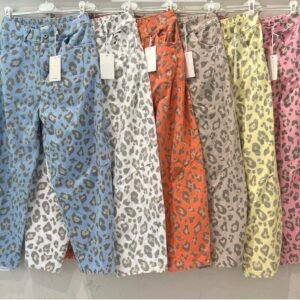 PANTALÓN LEOPARDO BLANCO