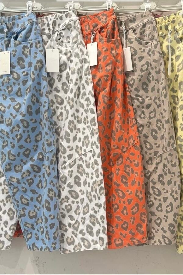 PANTALÓN LEOPARDO BLANCO