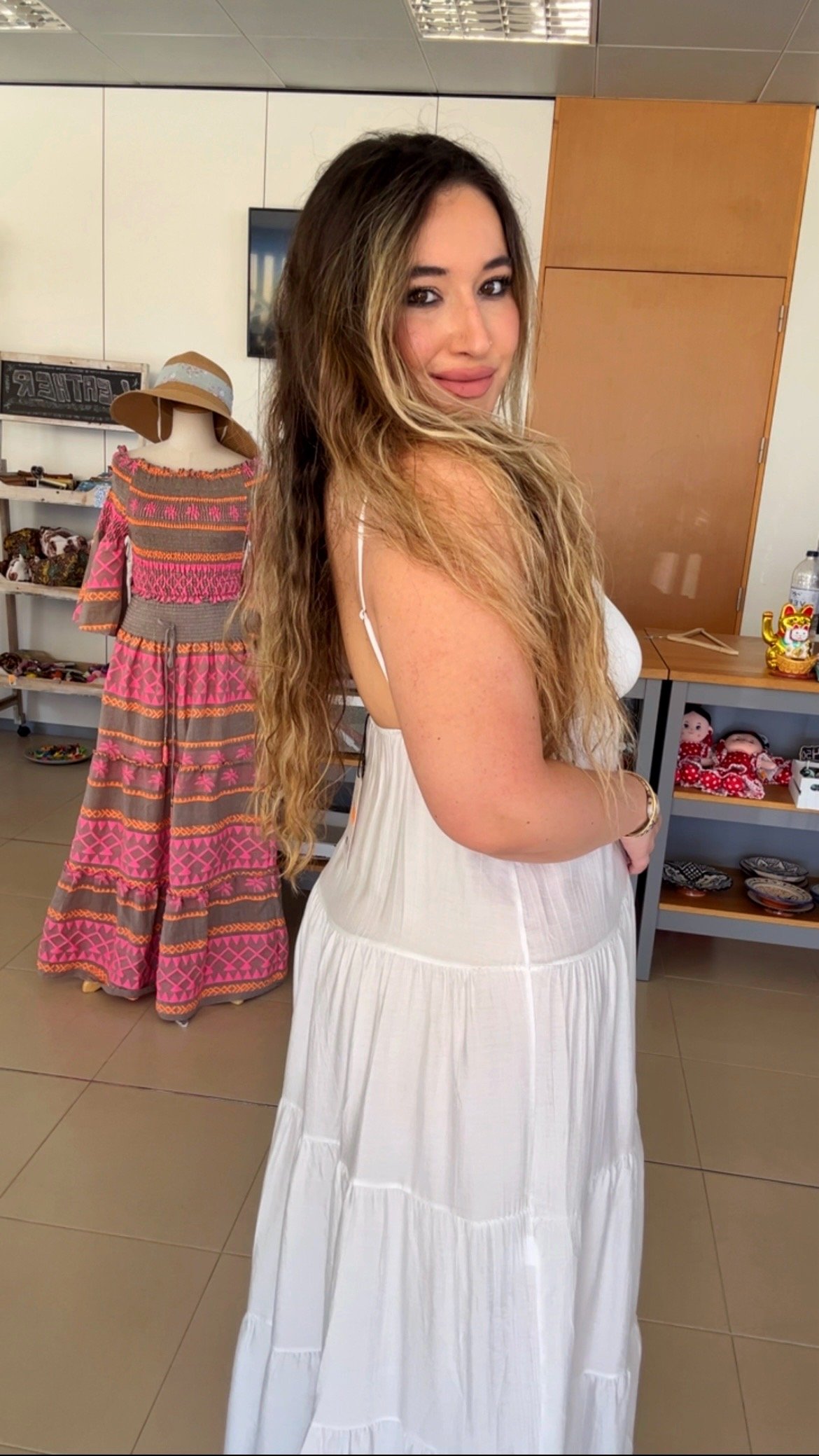 VESTIDO MARINA BLANCO