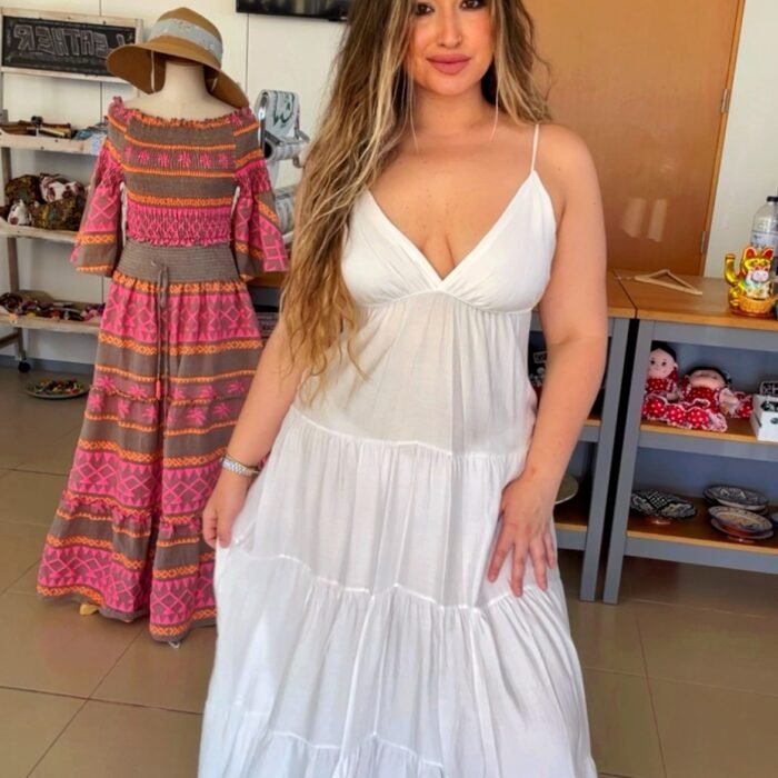 VESTIDO MARINA BLANCO