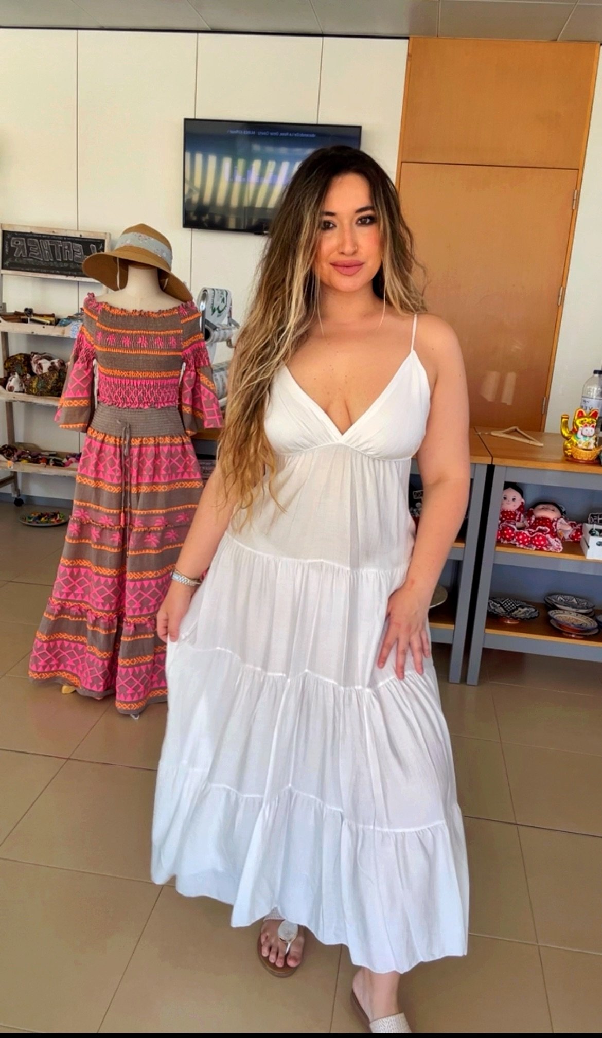 VESTIDO MARINA BLANCO