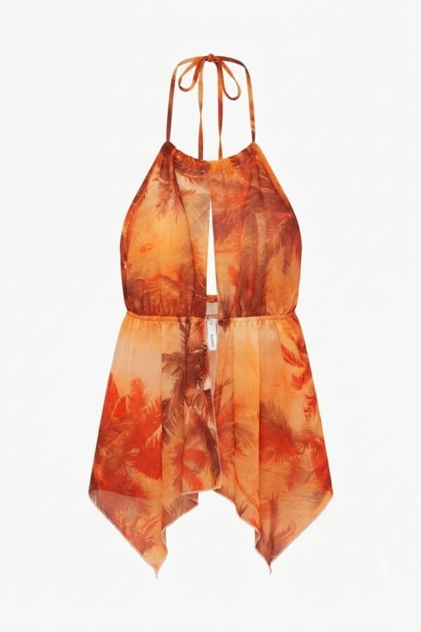 TOP FLORENCIA NARANJA