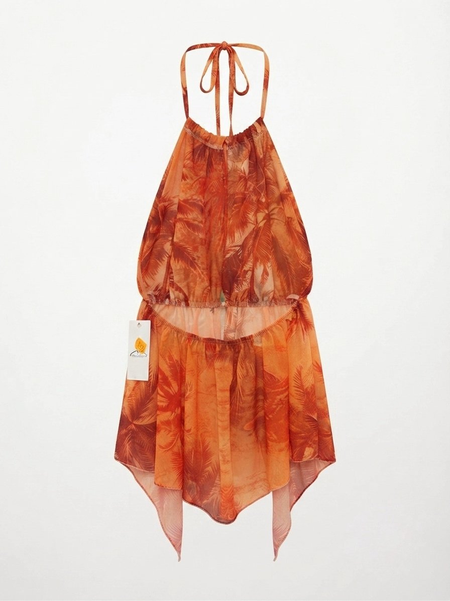 TOP FLORENCIA NARANJA