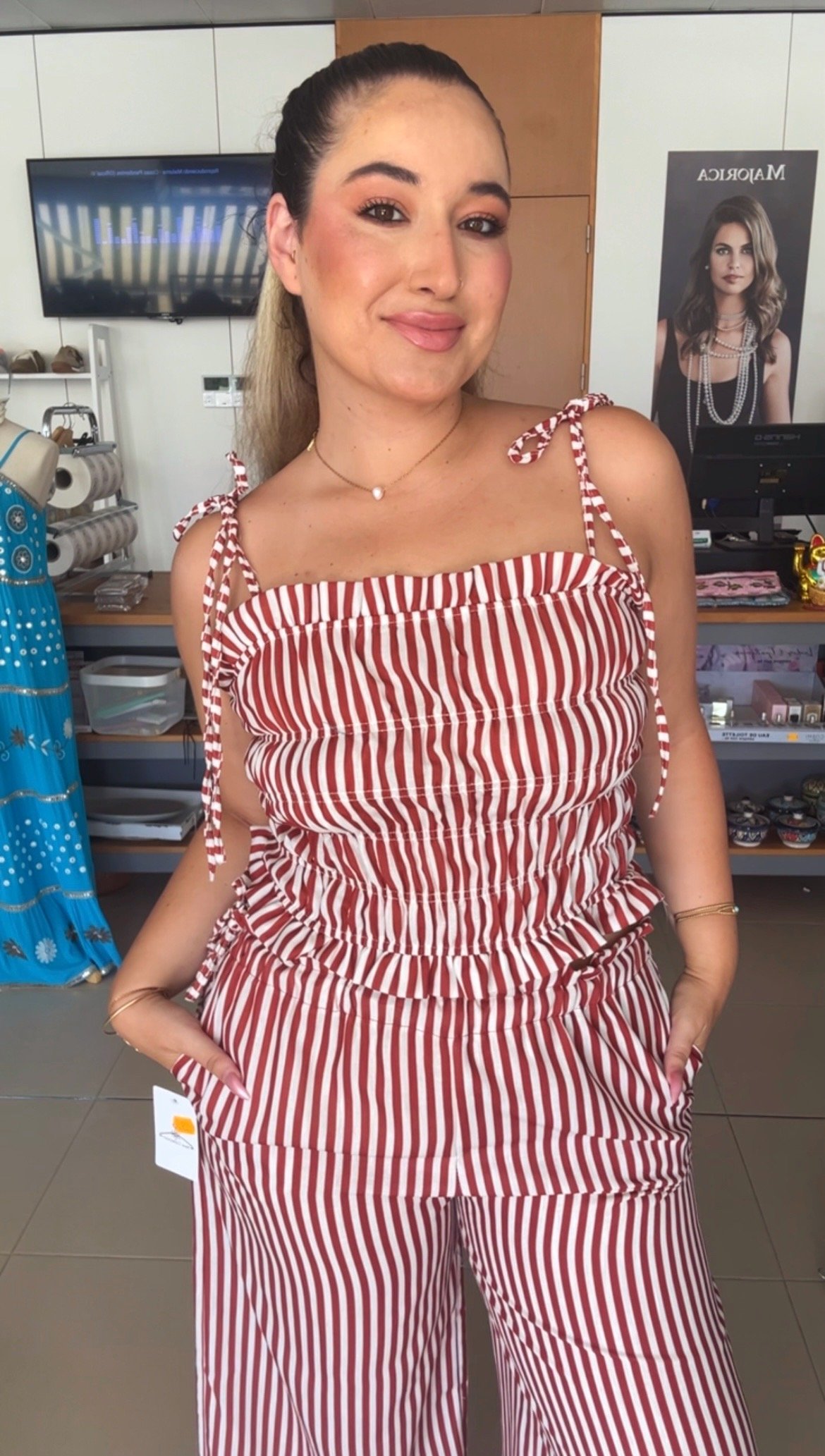 CONJUNTO COMBINADO TEJA