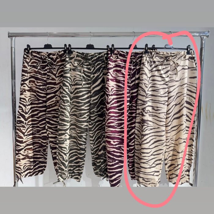 PANTALÓN ZEBRA BLANCO