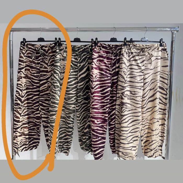 PANTALÓN ZEBRA MARRÓN