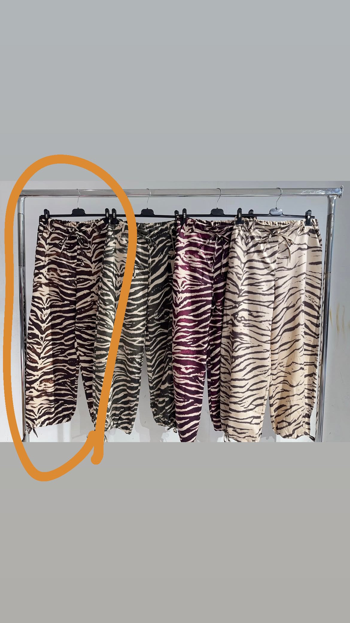 PANTALÓN ZEBRA MARRÓN