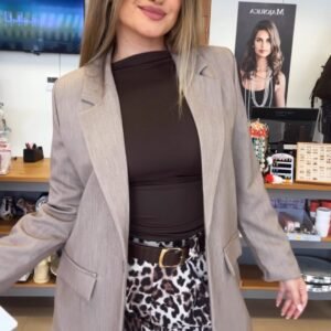 BLAZER GRIS PIEDRA