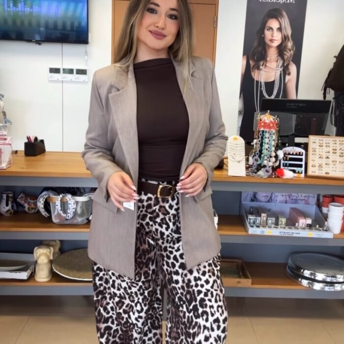 BLAZER GRIS PIEDRA