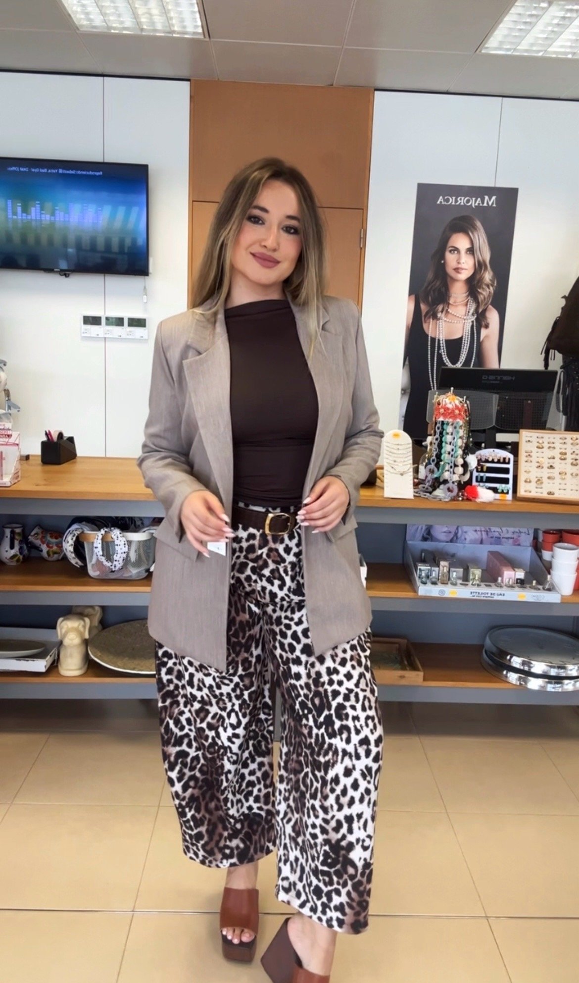 BLAZER GRIS PIEDRA