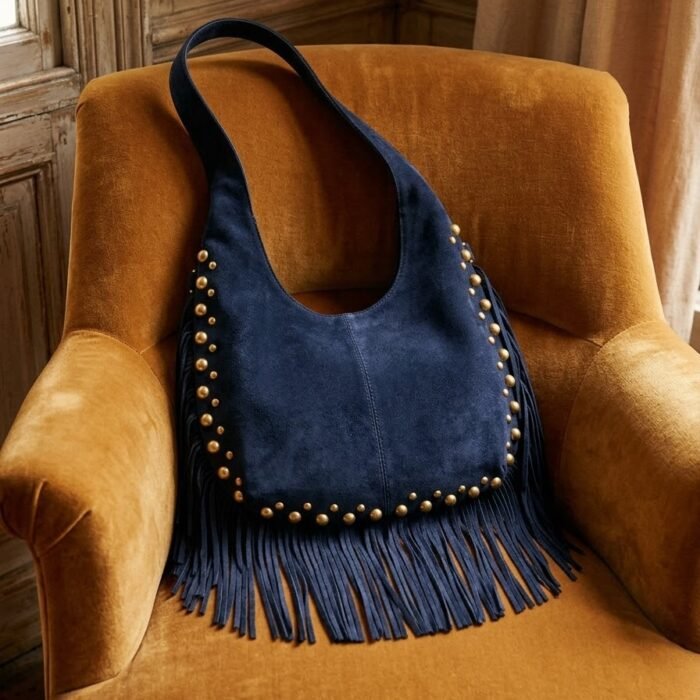 BOLSO FLECOS MARINO
