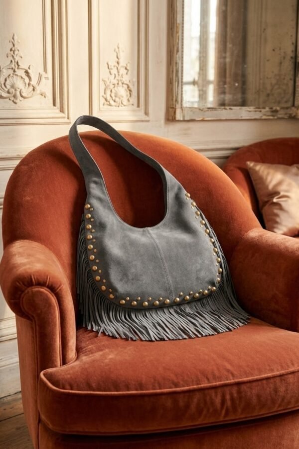 BOLSO FLECOS GRIS