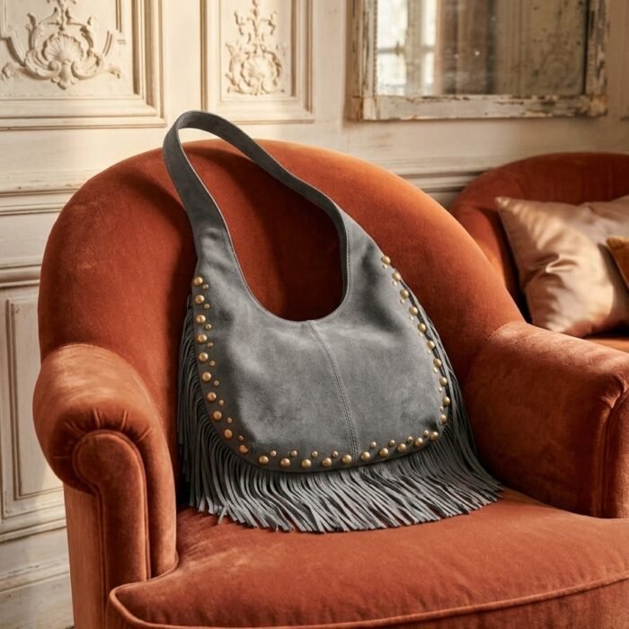 BOLSO FLECOS GRIS