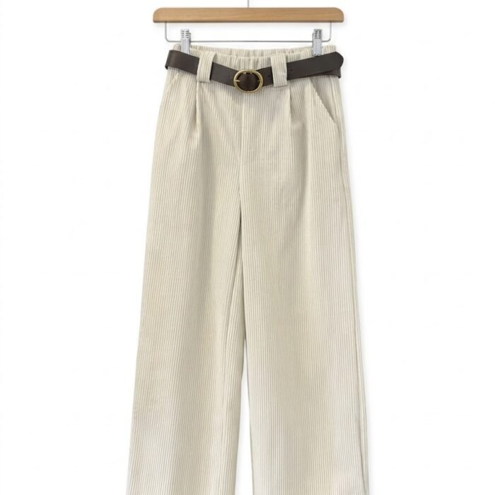 PANTALÓN PANA BEIGE