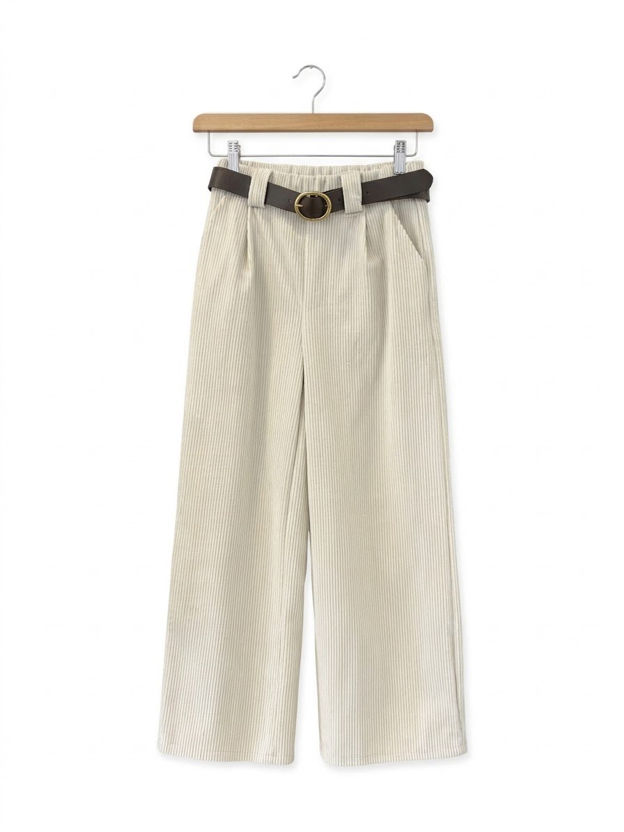 PANTALÓN PANA BEIGE